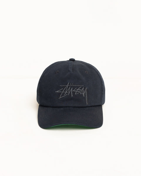 Big Stock Mid Depth Cap Accessories In Navy Eclipse