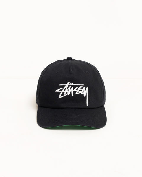 Big Stock Mid Depth Cap Accessories In Shadow Black