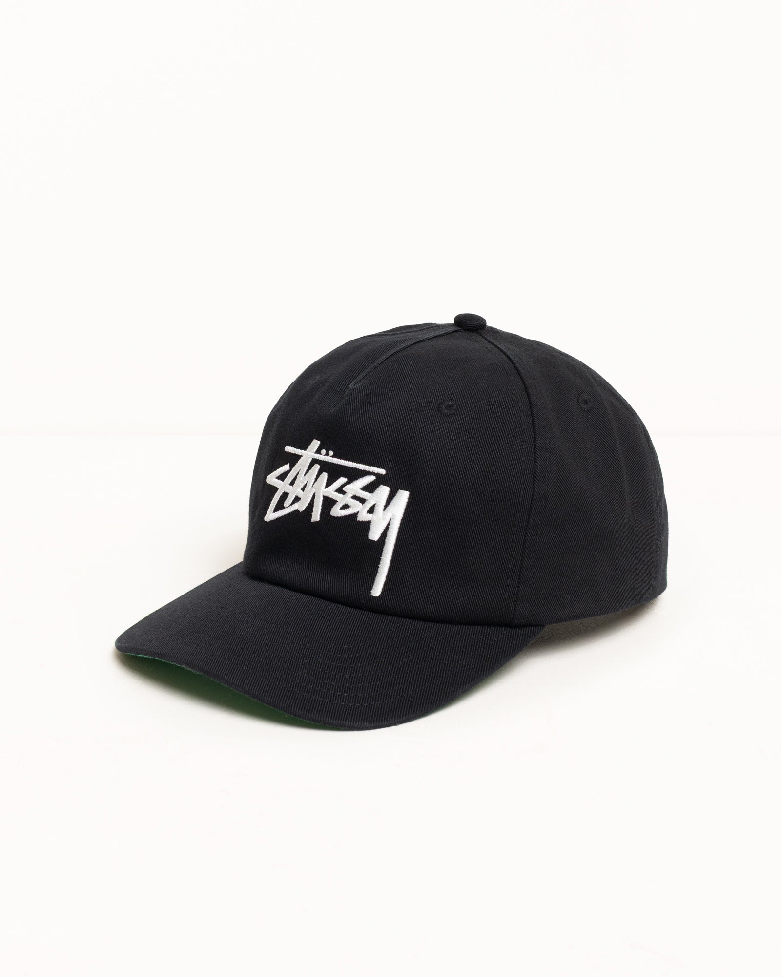 Big Stock Mid Depth Cap Accessories In Shadow Black