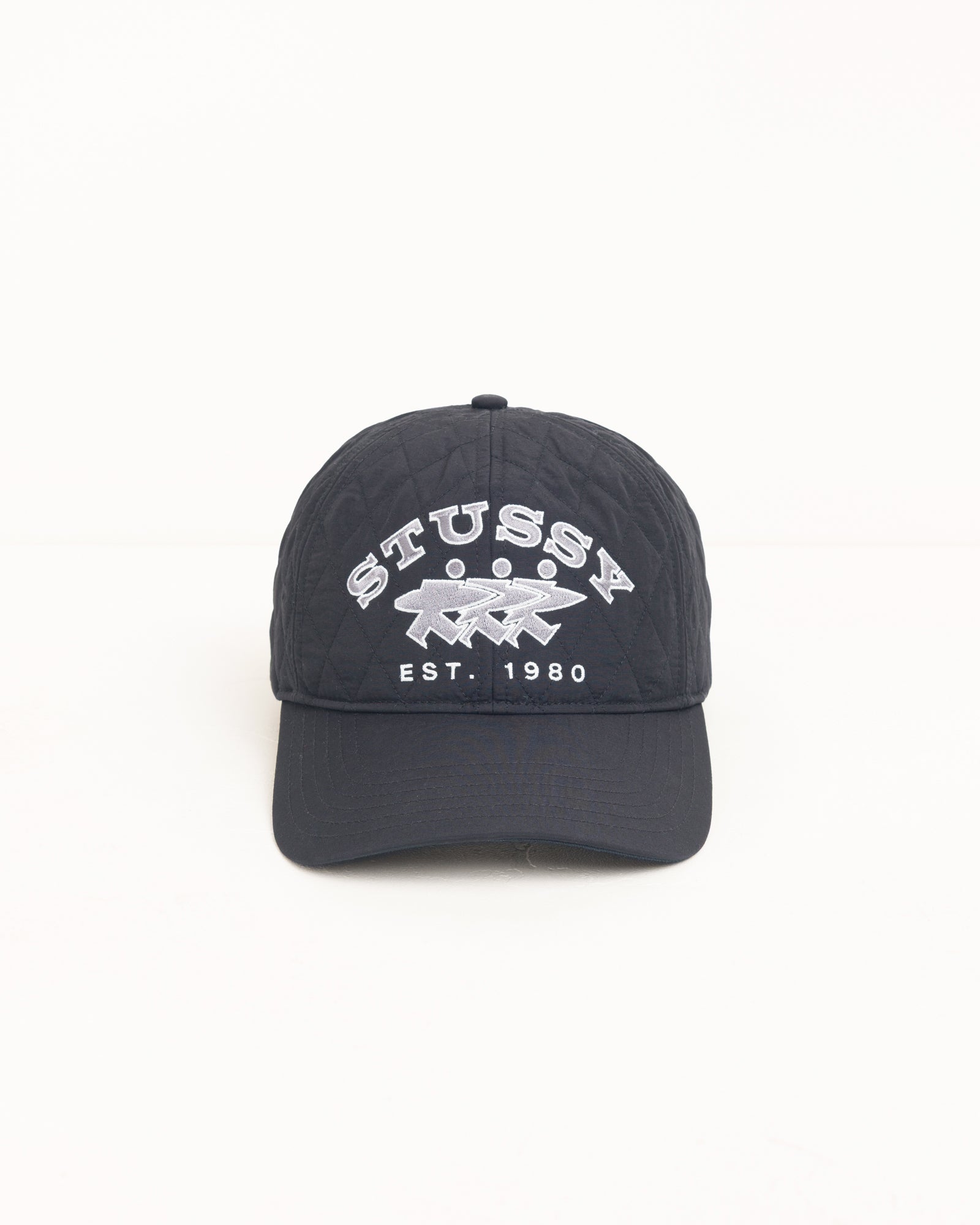 Md Quilted Surfwalk Cap Unisex In Black