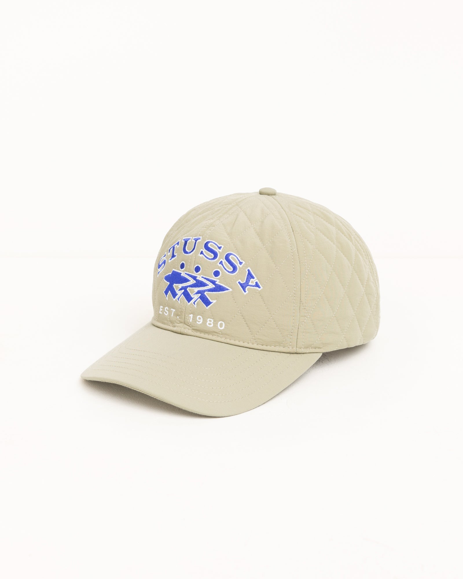 Md Quilted Surfwalk Cap Unisex In Khaki