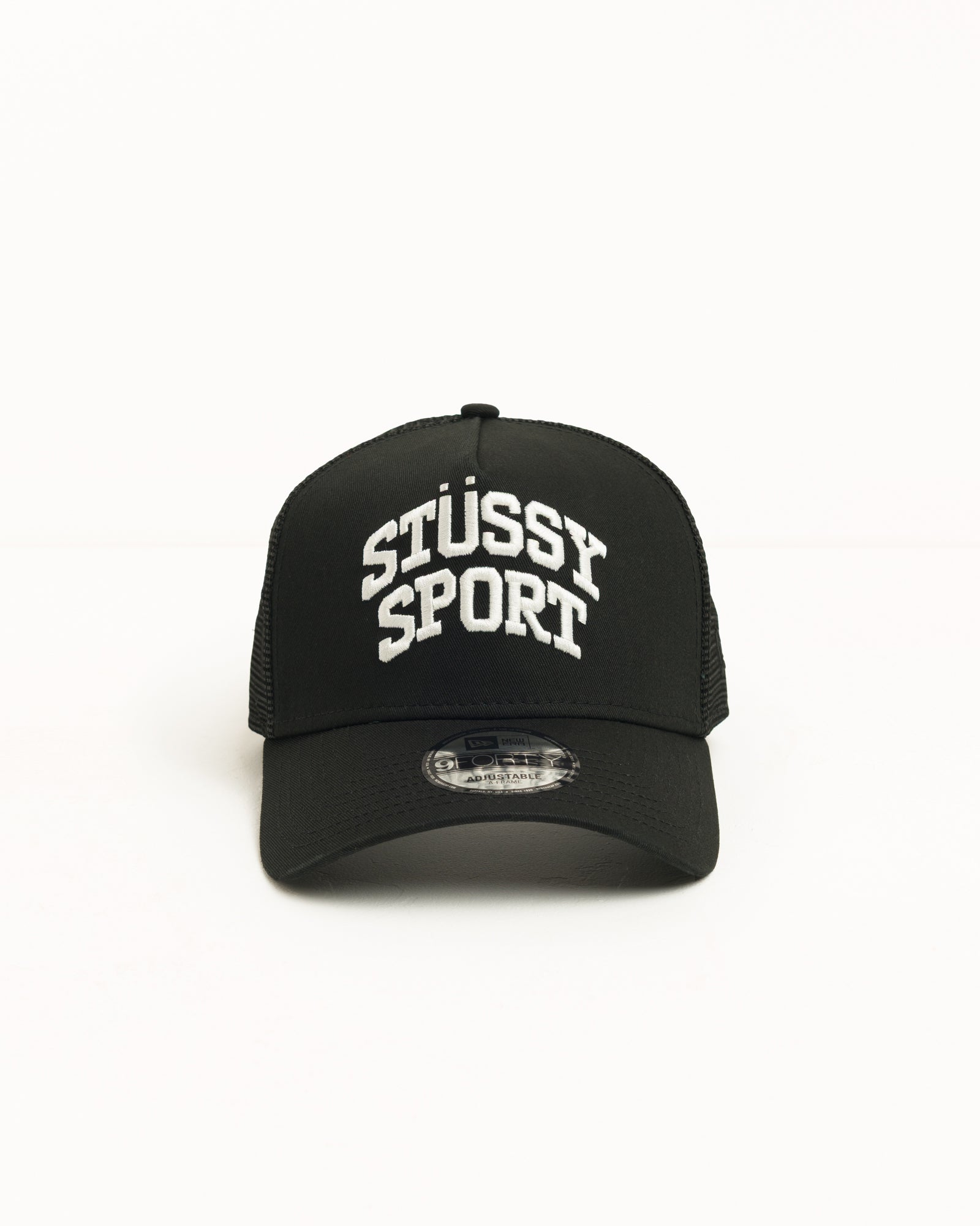Stüssy 9FORTY 스포츠 트러커 캡 블랙