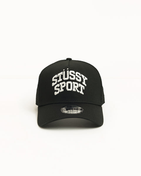 Stüssy 9FORTY 스포츠 트러커 캡 블랙