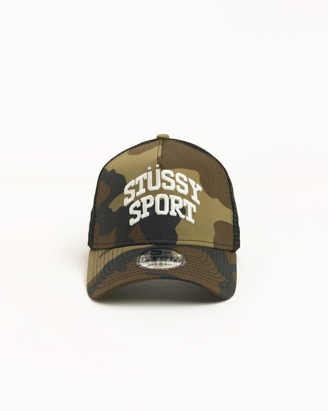 Stüssy 스포츠 9FORTY 트러커 캡 유니섹스, 카모