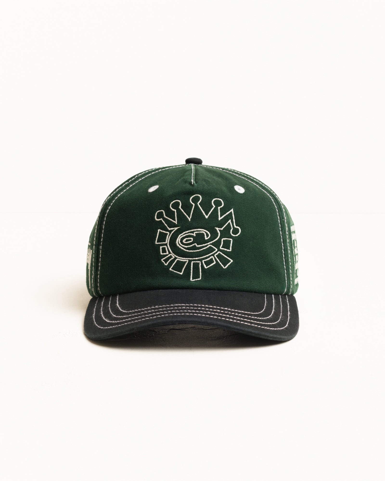 Stüssy & Always 스냅백 캡 헤드웨어, 색상 Hunter