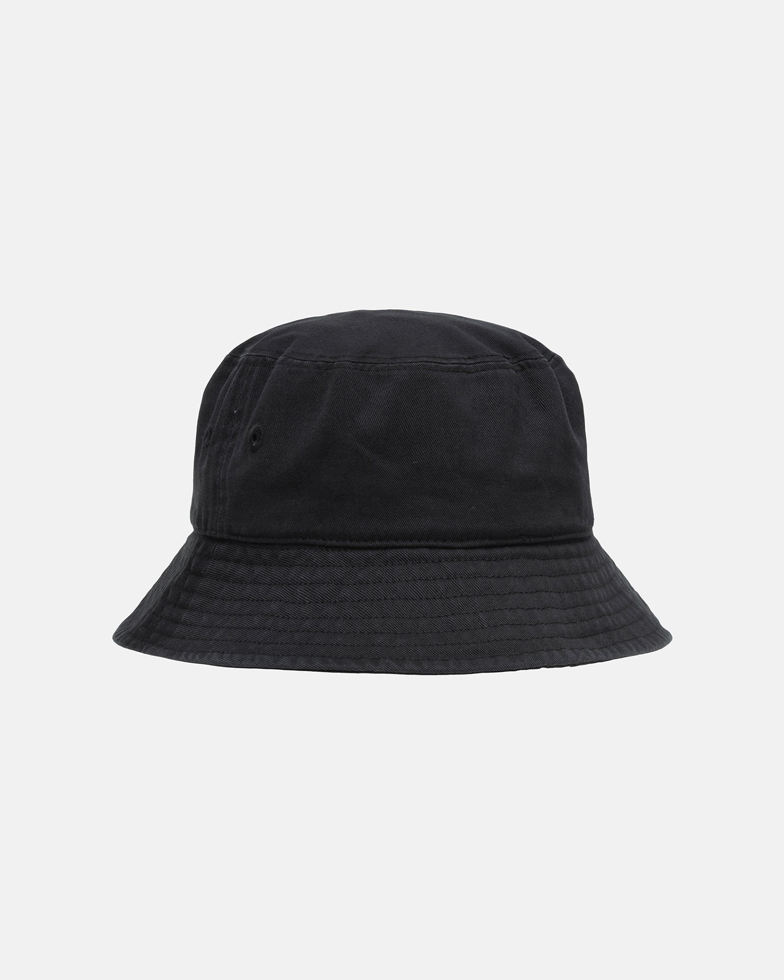 Stüssy Bucket Hat Crown Applique Black Headwear