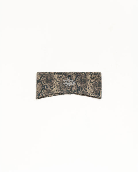 Reversible Tech Headband Accessories In Snake