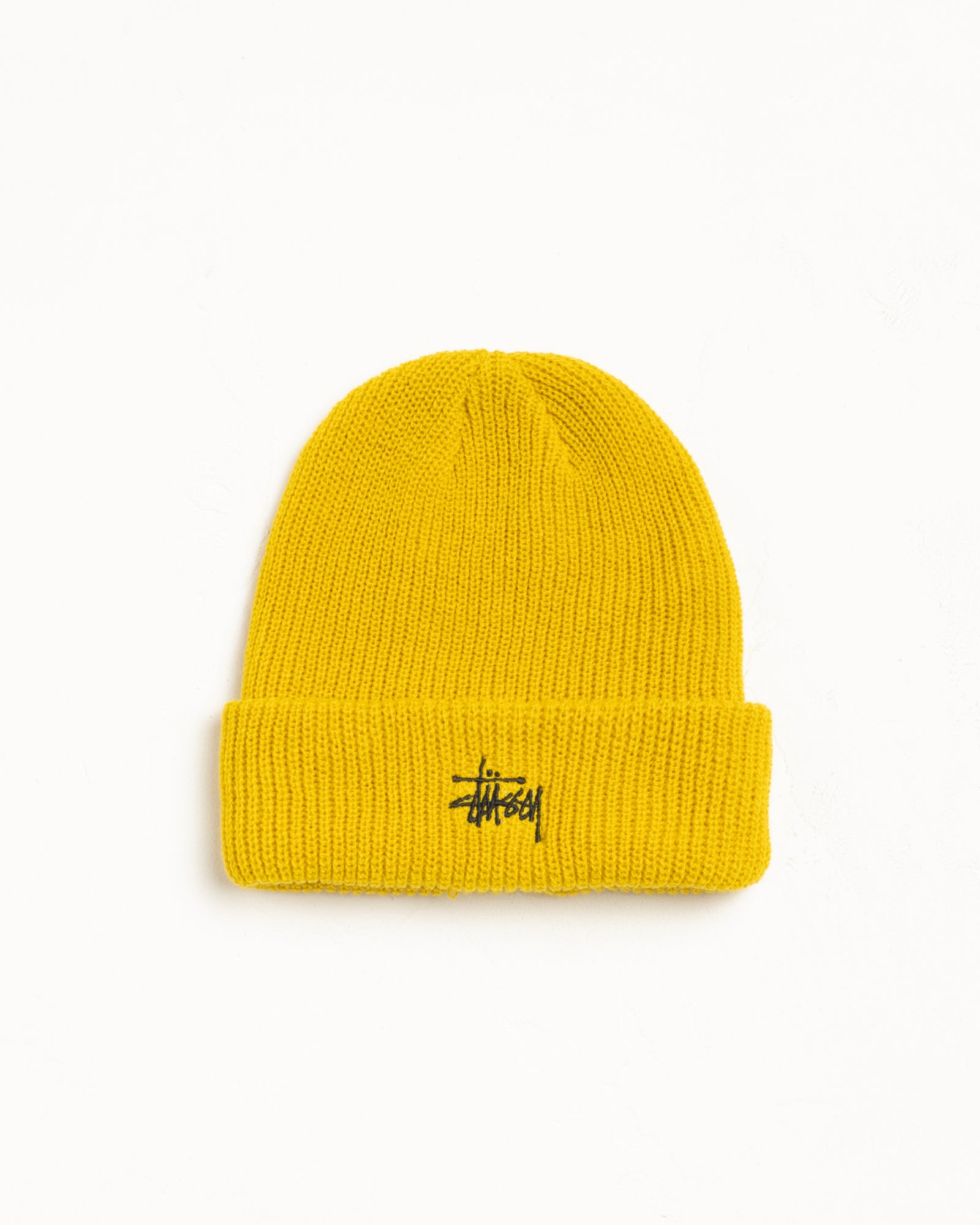 Basic Cuff Beanie Accessories In Hornet Yellow