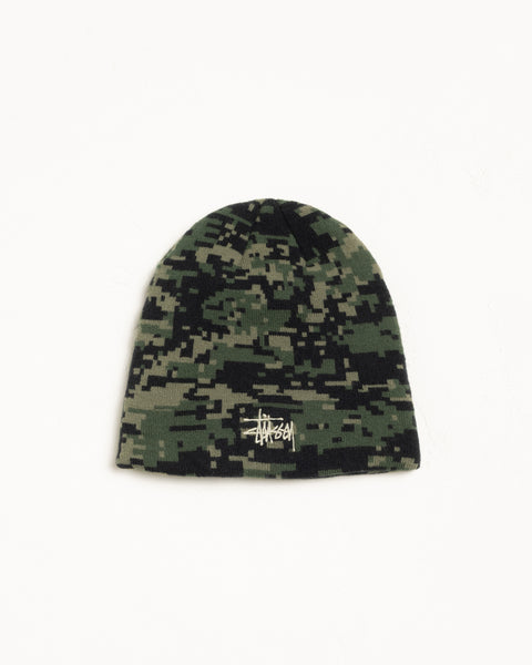 Basic Digi Camo Skullcap Accessories In Green