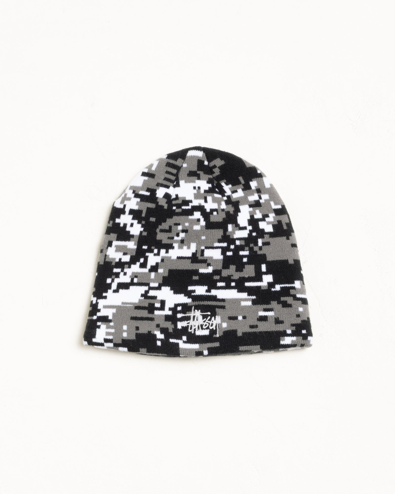 Basic Digi Camo Skullcap Accessories In Grey