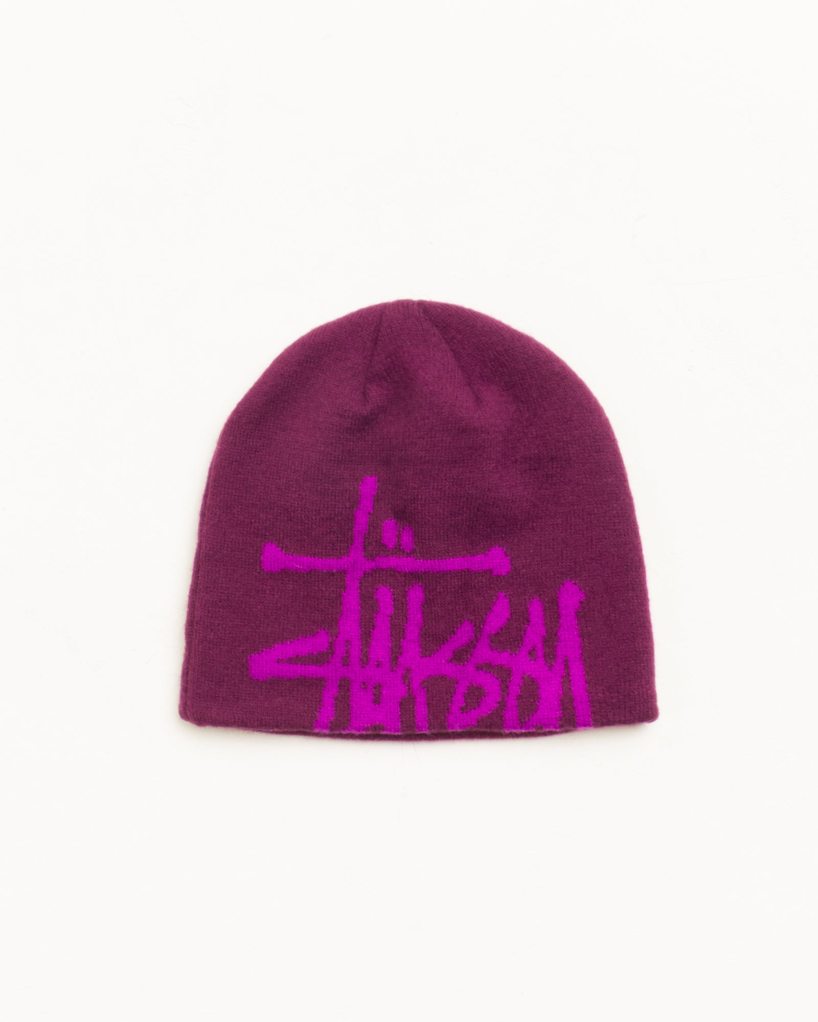Brushed Out Basic Skullcap Unisex In Plum
