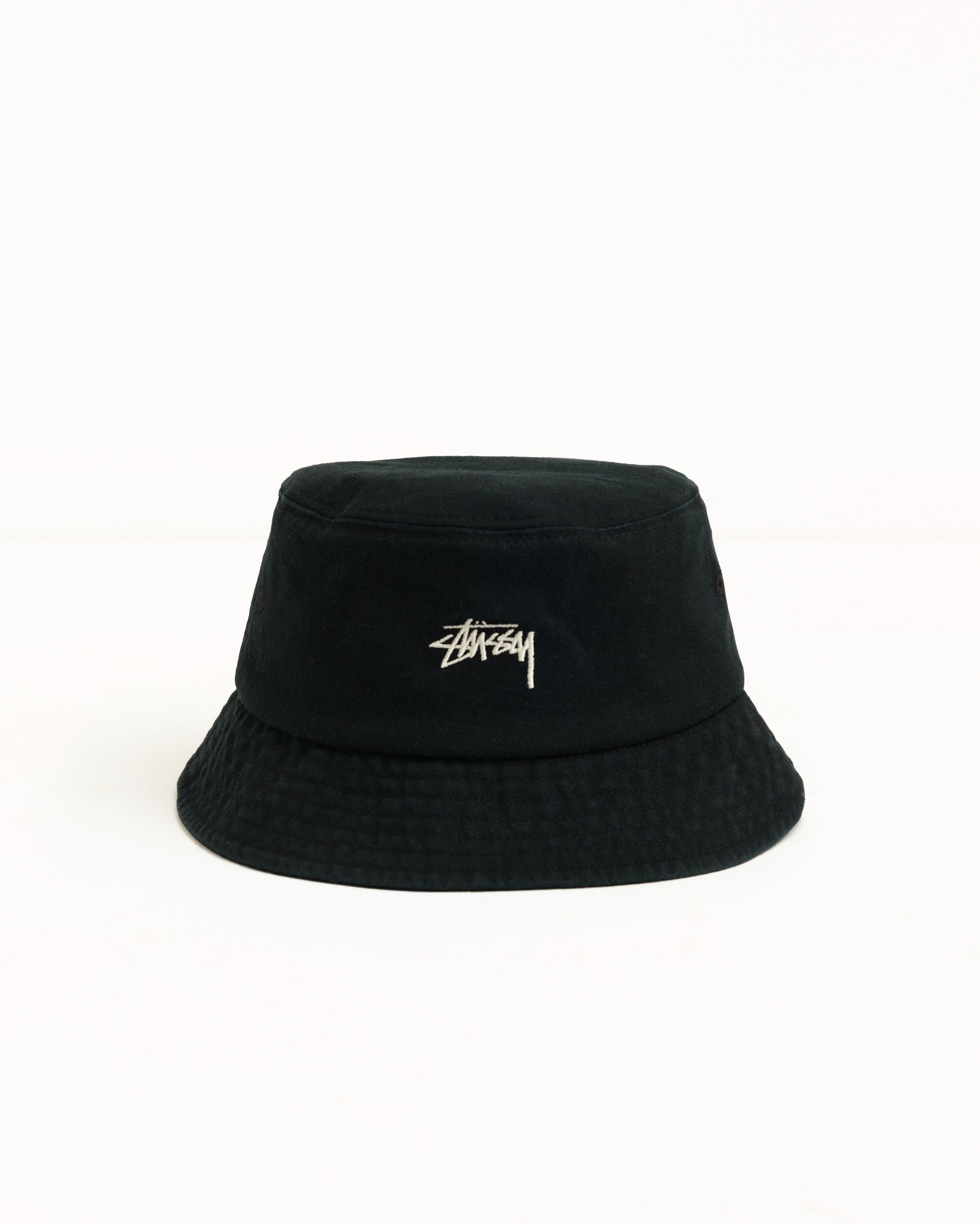 Stüssy 스톡 버킷 햇 블랙