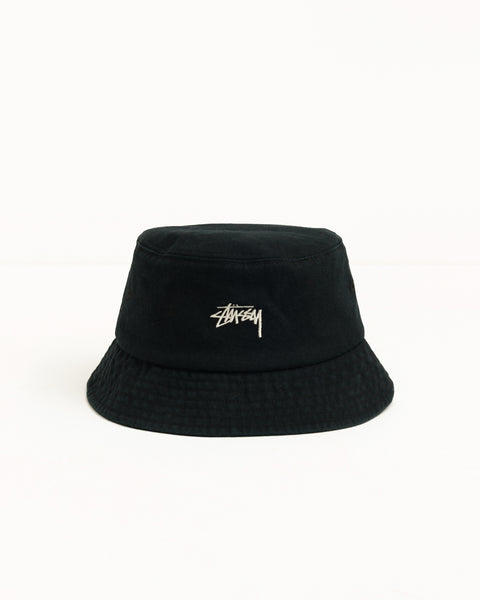 Stüssy 스톡 버킷 햇 블랙
