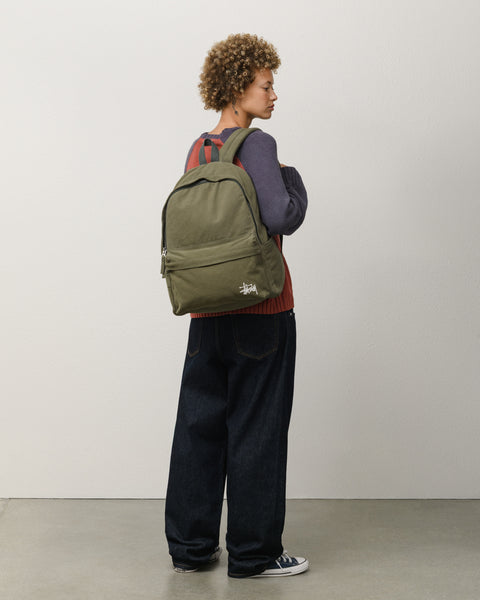 Canvas Backpack Accessories In Green