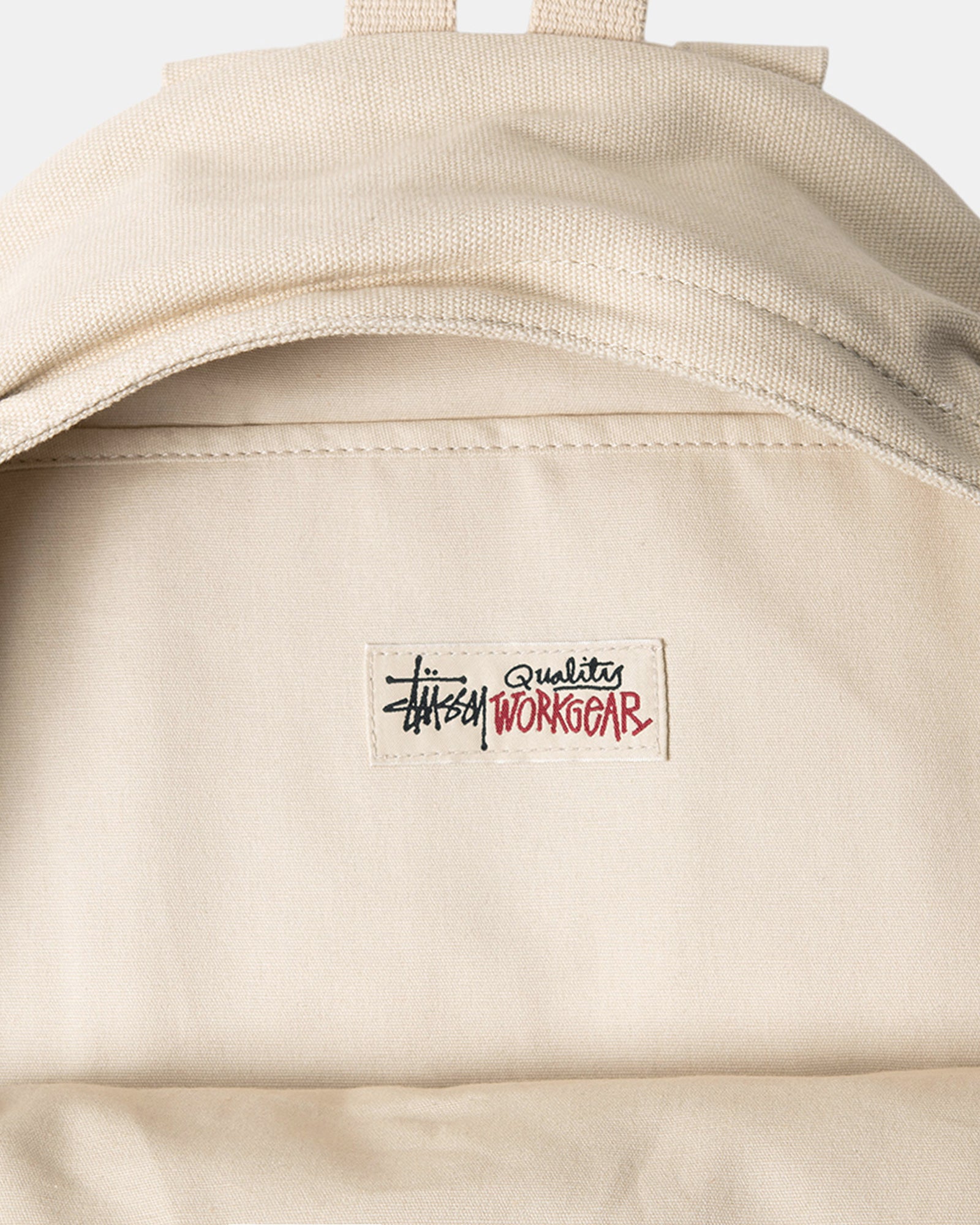 Stüssy Canvas Backpack Natural Accessories