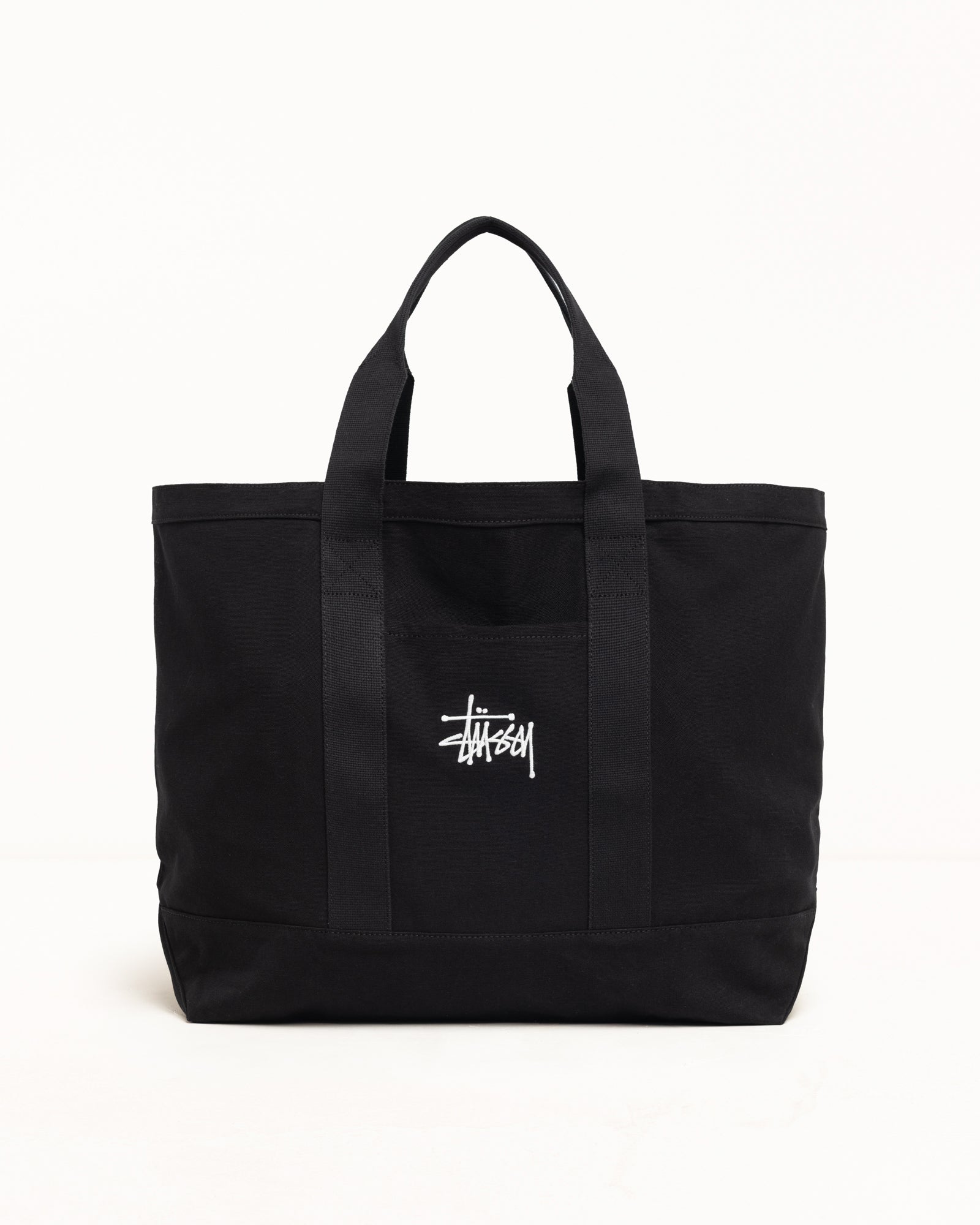 Canvas Extra Large Tote Bag in Black