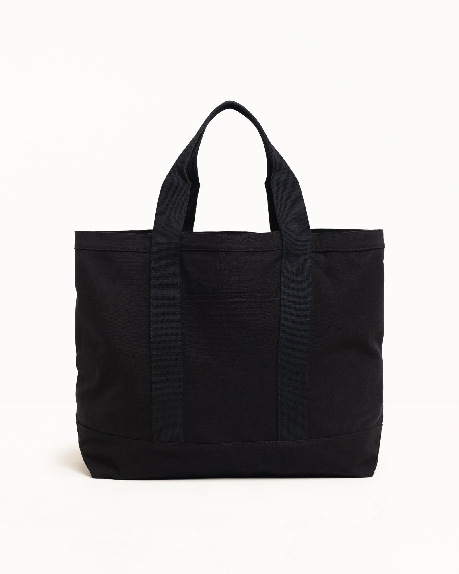 Canvas Extra Large Tote - Black | Accessories | Stüssy Korea
