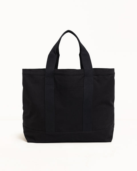 Canvas Extra Large Tote Bag Accessories In Black