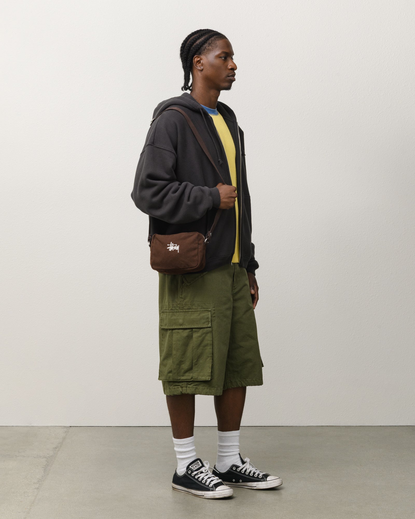 Canvas Pouch – Brown | Accessories | Stüssy Korea