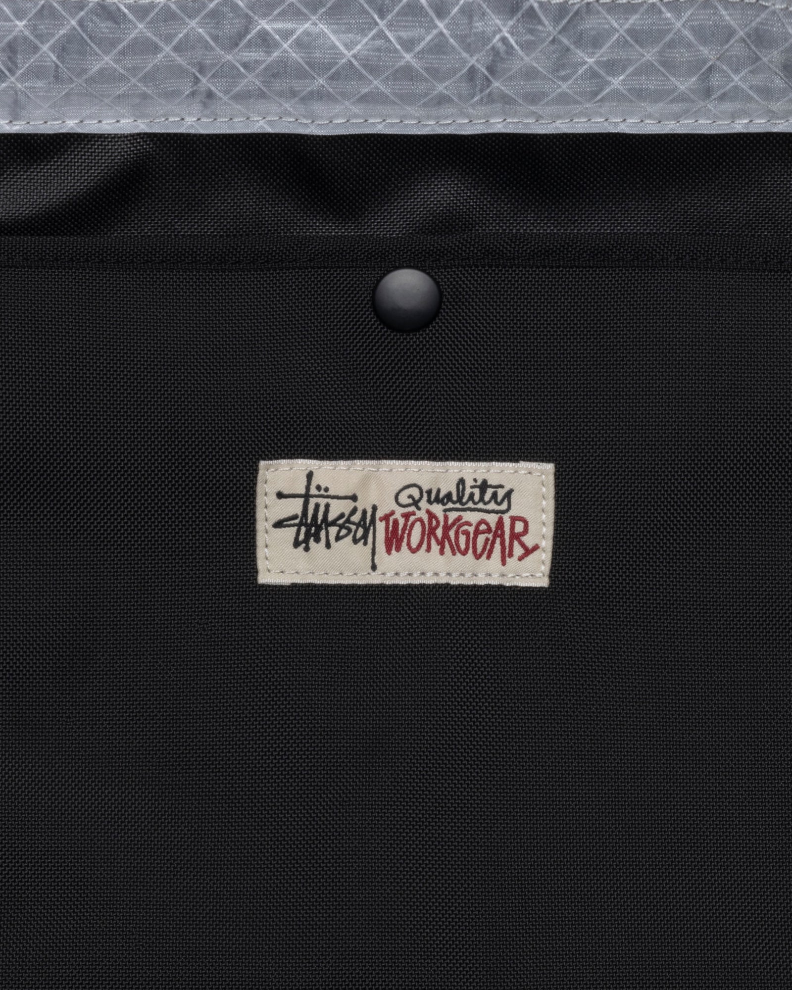 Stüssy Ripstop Overlay Extra Large Tote Bag Black Accessories