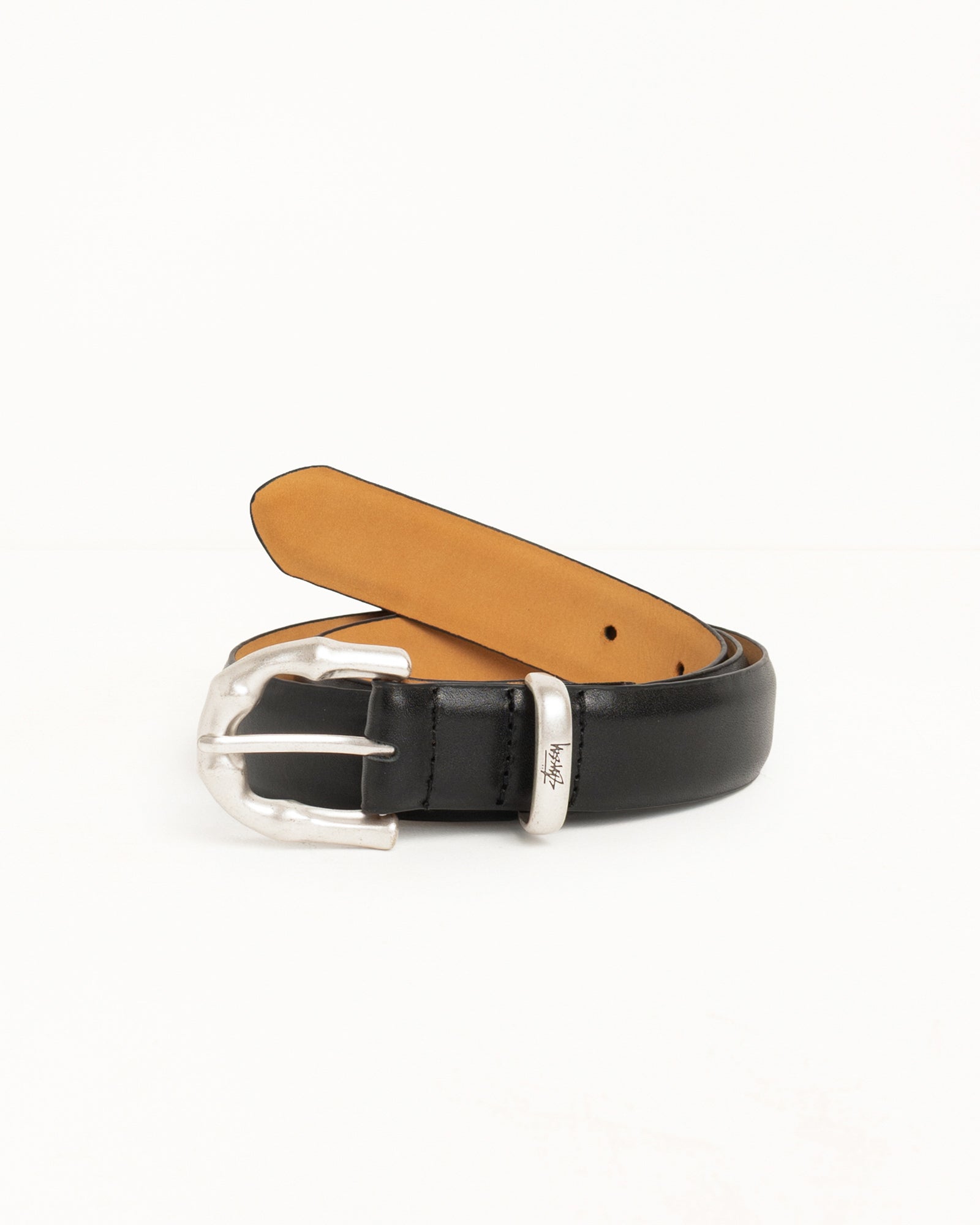 Bamboo Buckle Belt Accessories In Onyx