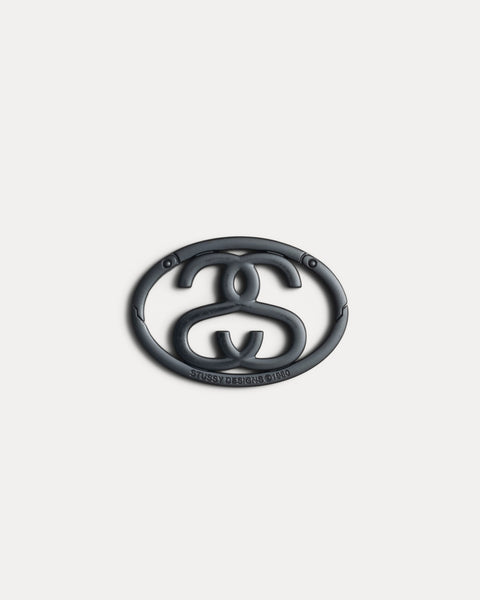 Ss-link Carabiner Accessories In Matte Black