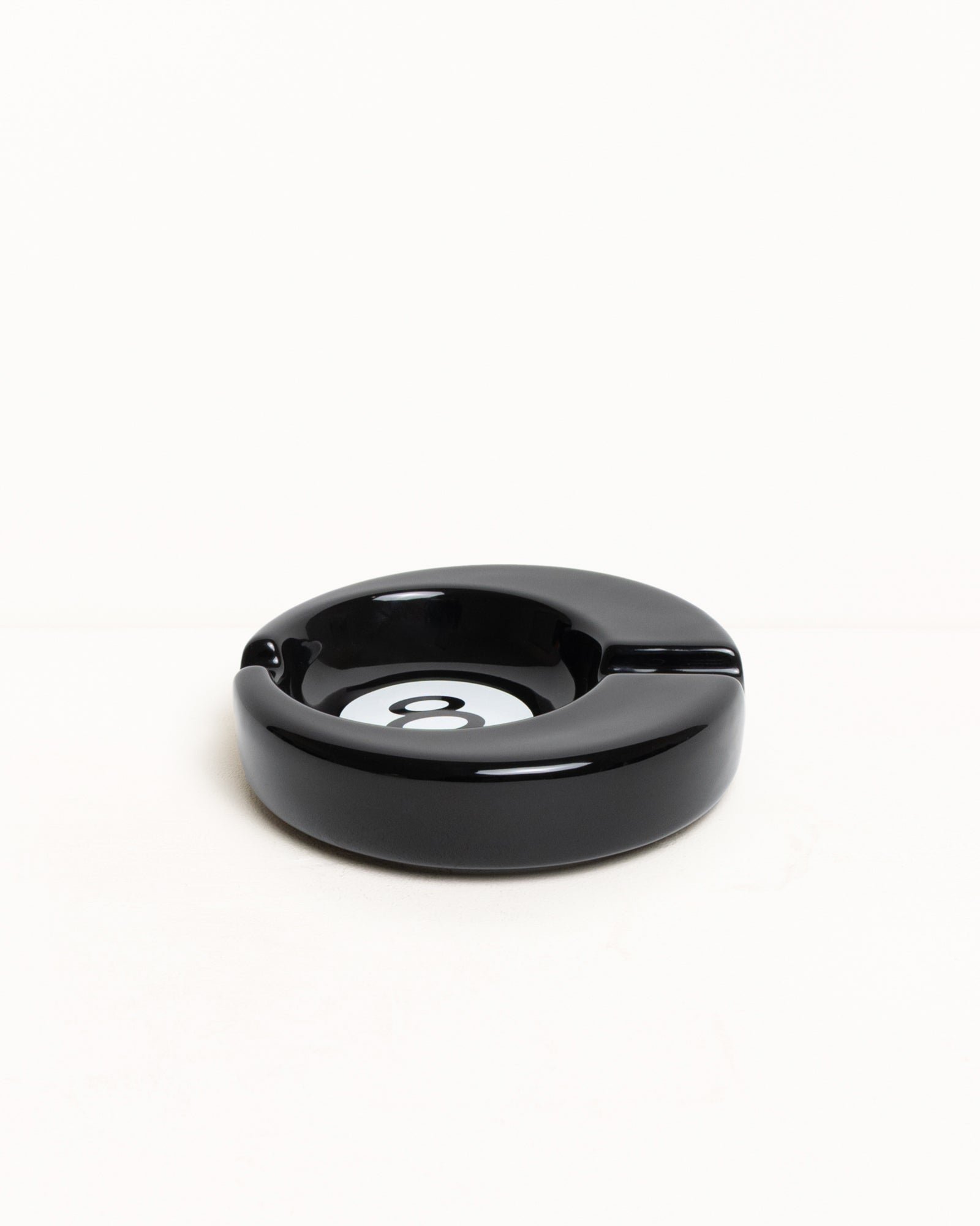 8 Ball Disk Ashtray Accessories In Black