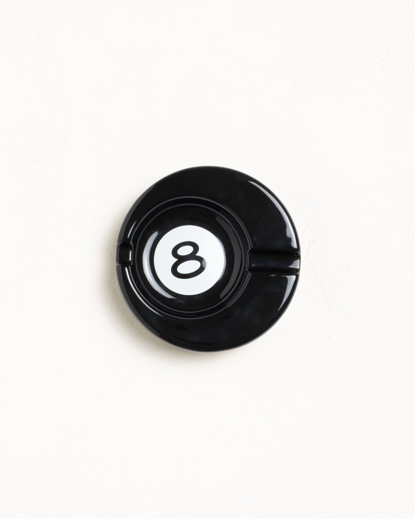 8 Ball Disk Ashtray Accessories In Black