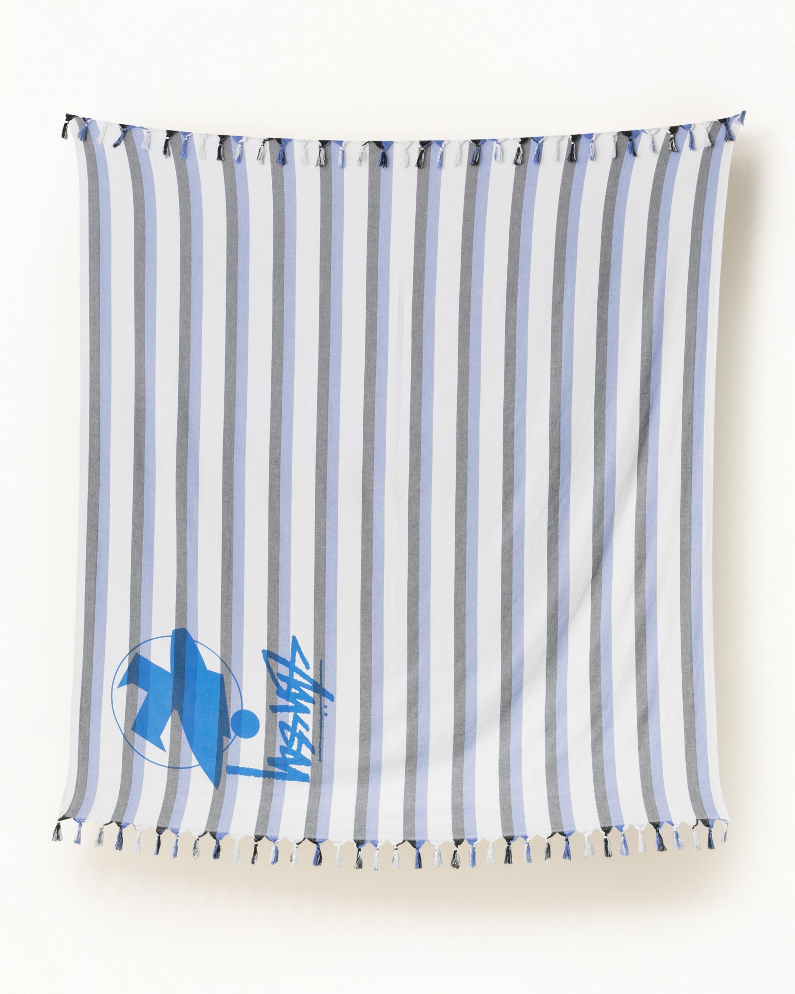 Stripe Surfman Beach Blanket Unisex In Blue