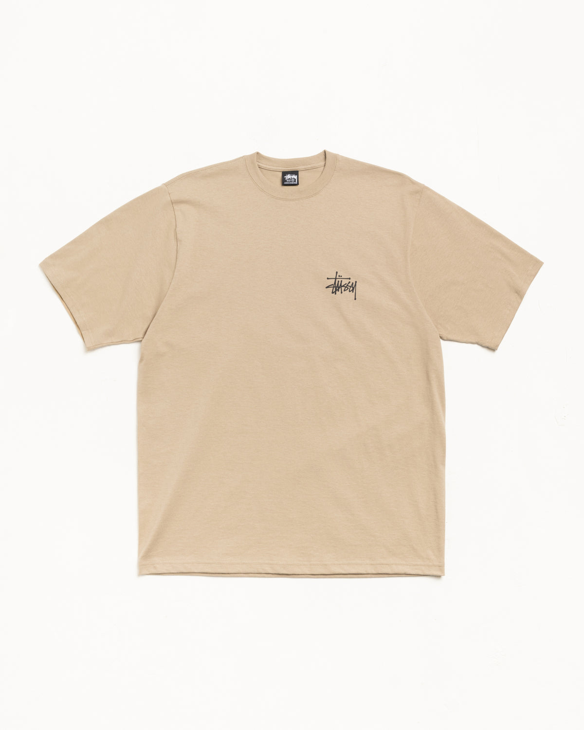 Basic Stüssy Tee – Khaki | Tees | Stüssy Korea
