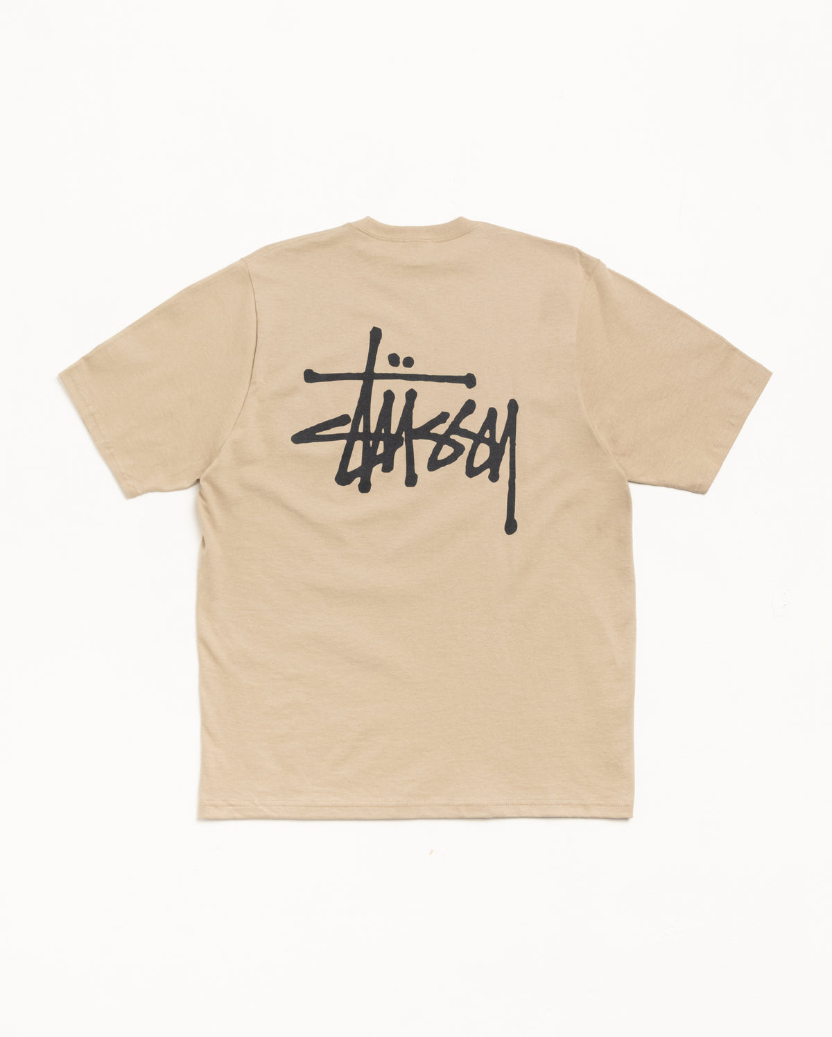 Basic Stüssy Tee – Khaki | Tees | Stüssy Korea