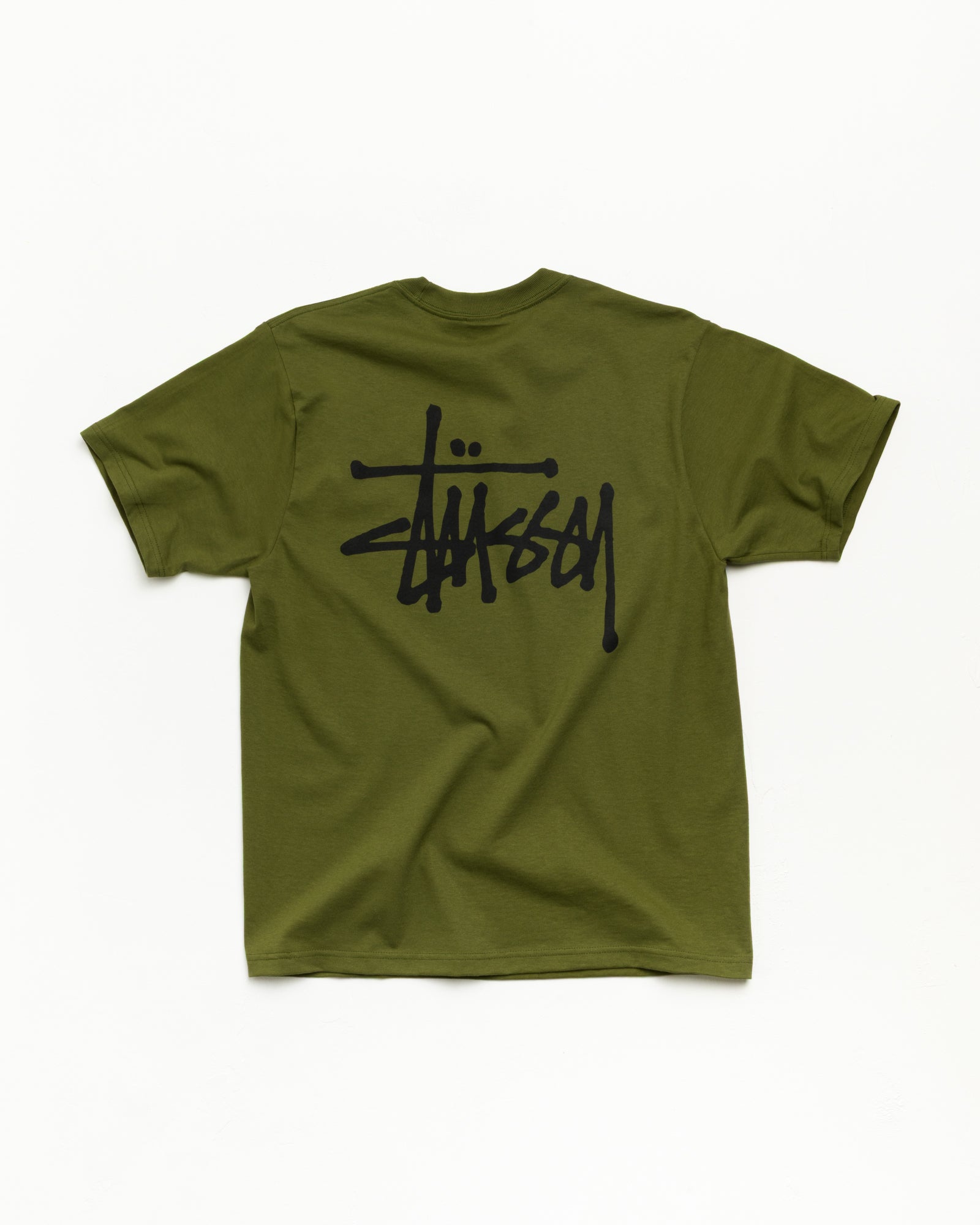 Basic Stüssy Tee - Olive | Tees | Stüssy Korea