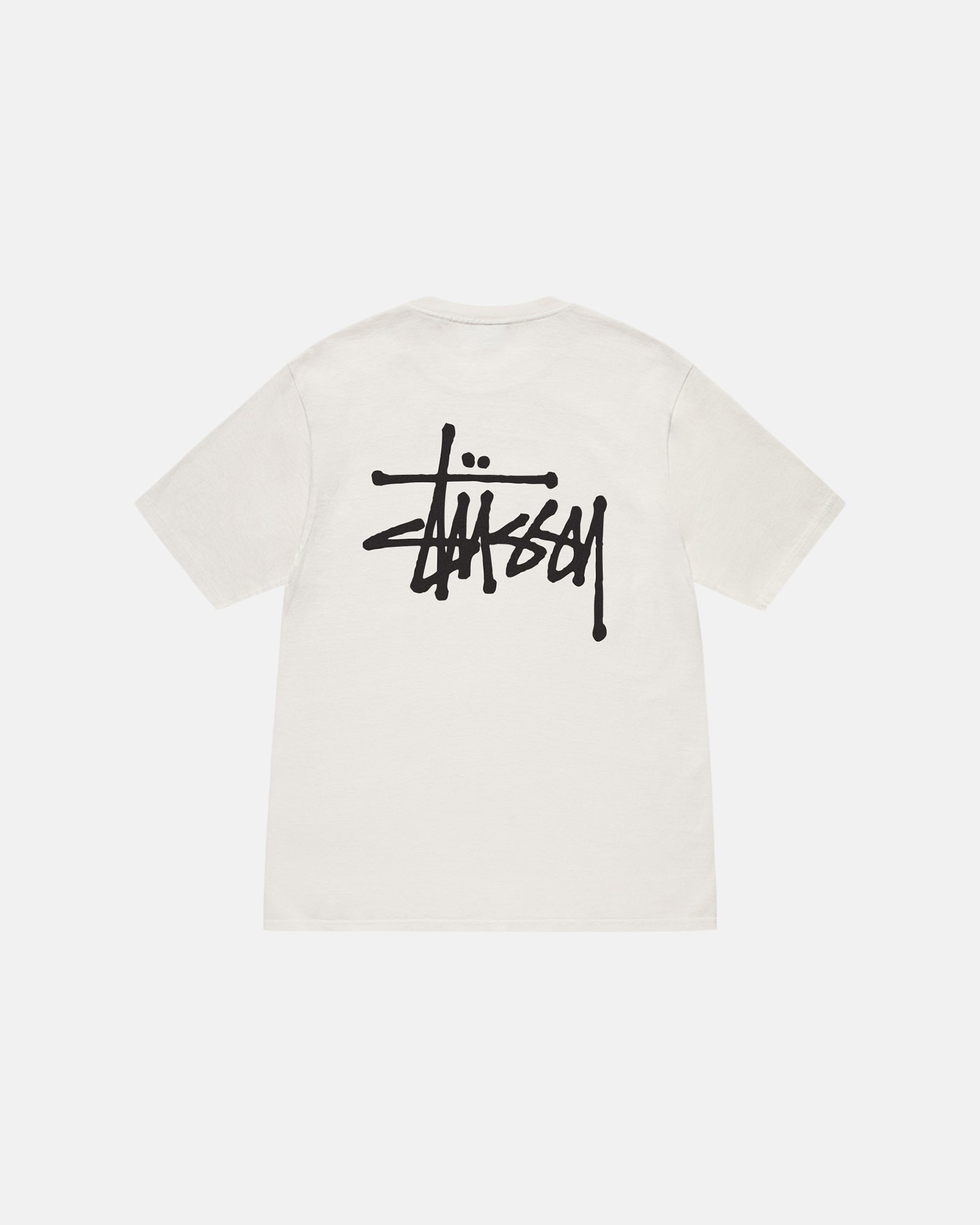 Stüssy Basic Stüssy Tee Pigment Dyed Natural Shortsleeve