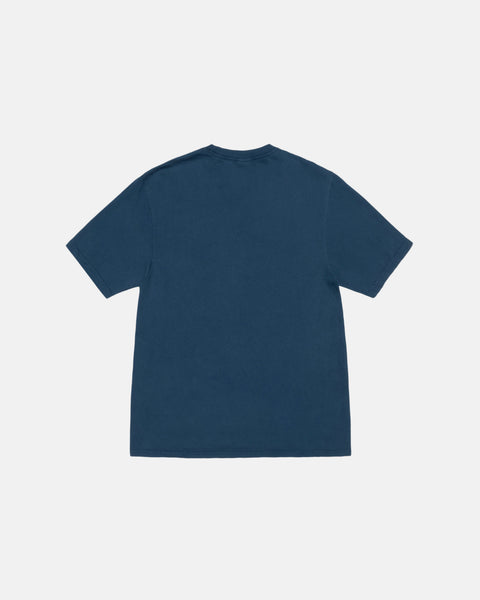 Stüssy Smooth Stock Tee Pigment Dyed Navy Shortsleeve