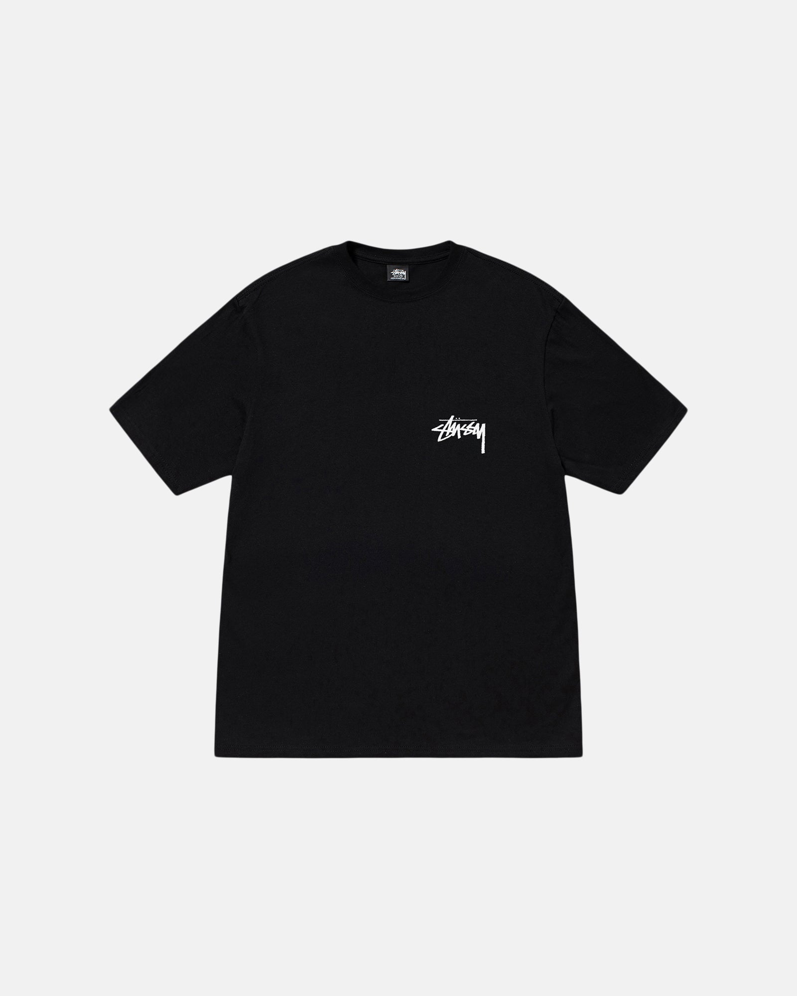 STÜSSY TOUCAN TEE BLACK SHORTSLEEVE