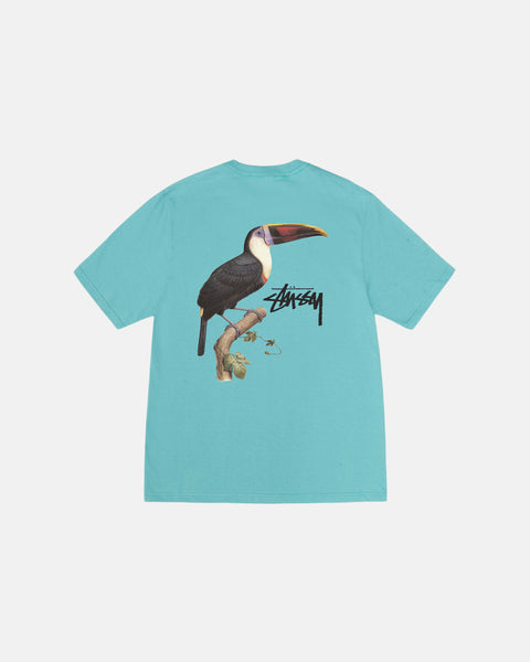 STÜSSY TOUCAN TEE OCEAN SHORTSLEEVE