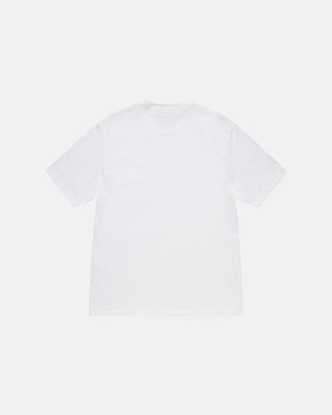 STÜSSY SPORT SCRIPT TEE WHITE SHORTSLEEVE