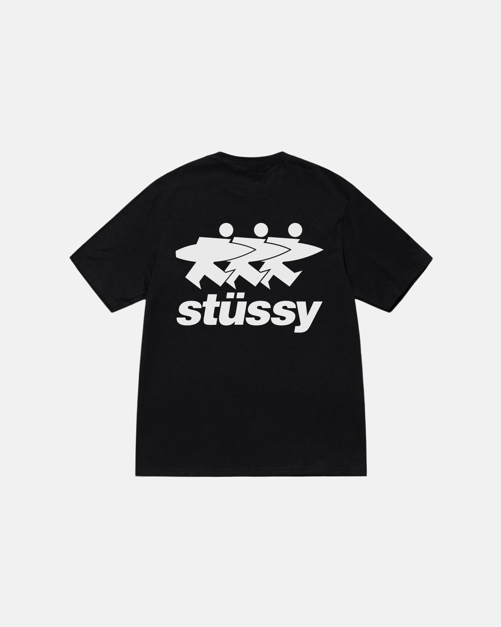 Surfwalk Tee in black - Stüssy Korea