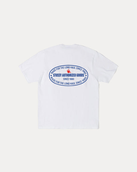 Authorized Tee Mens Short Sleeve In White