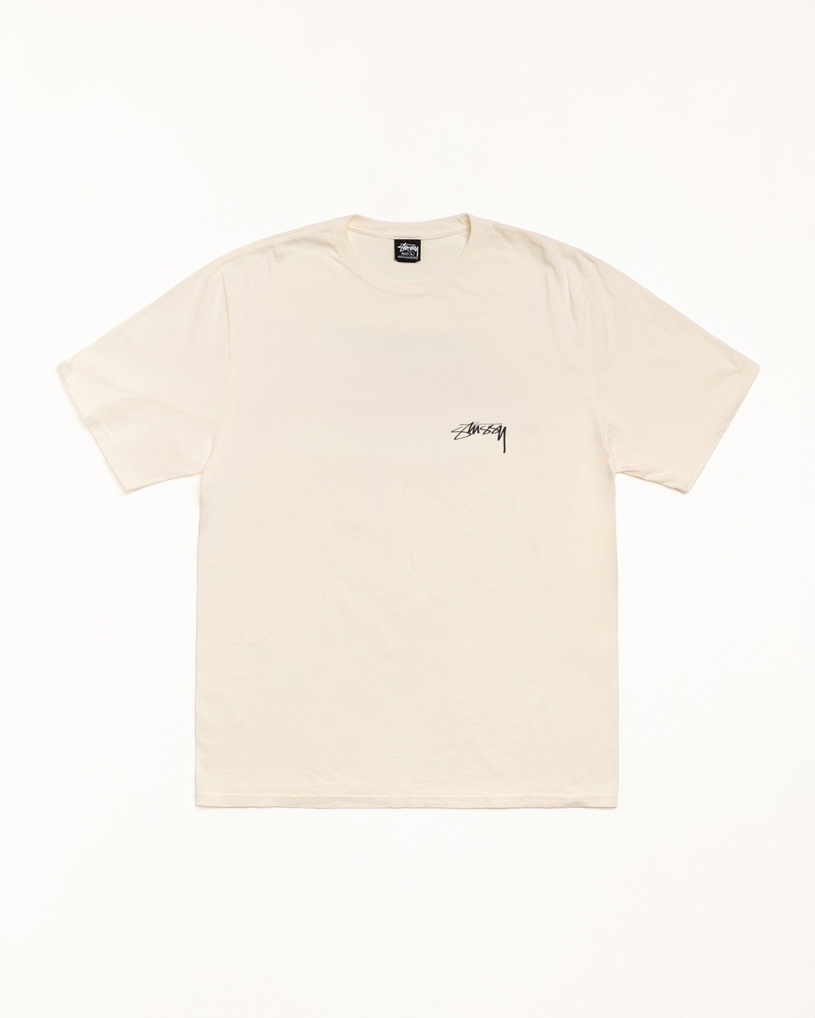 Serpent Pig. Dyed Tee Mens Short Sleeve In Natural