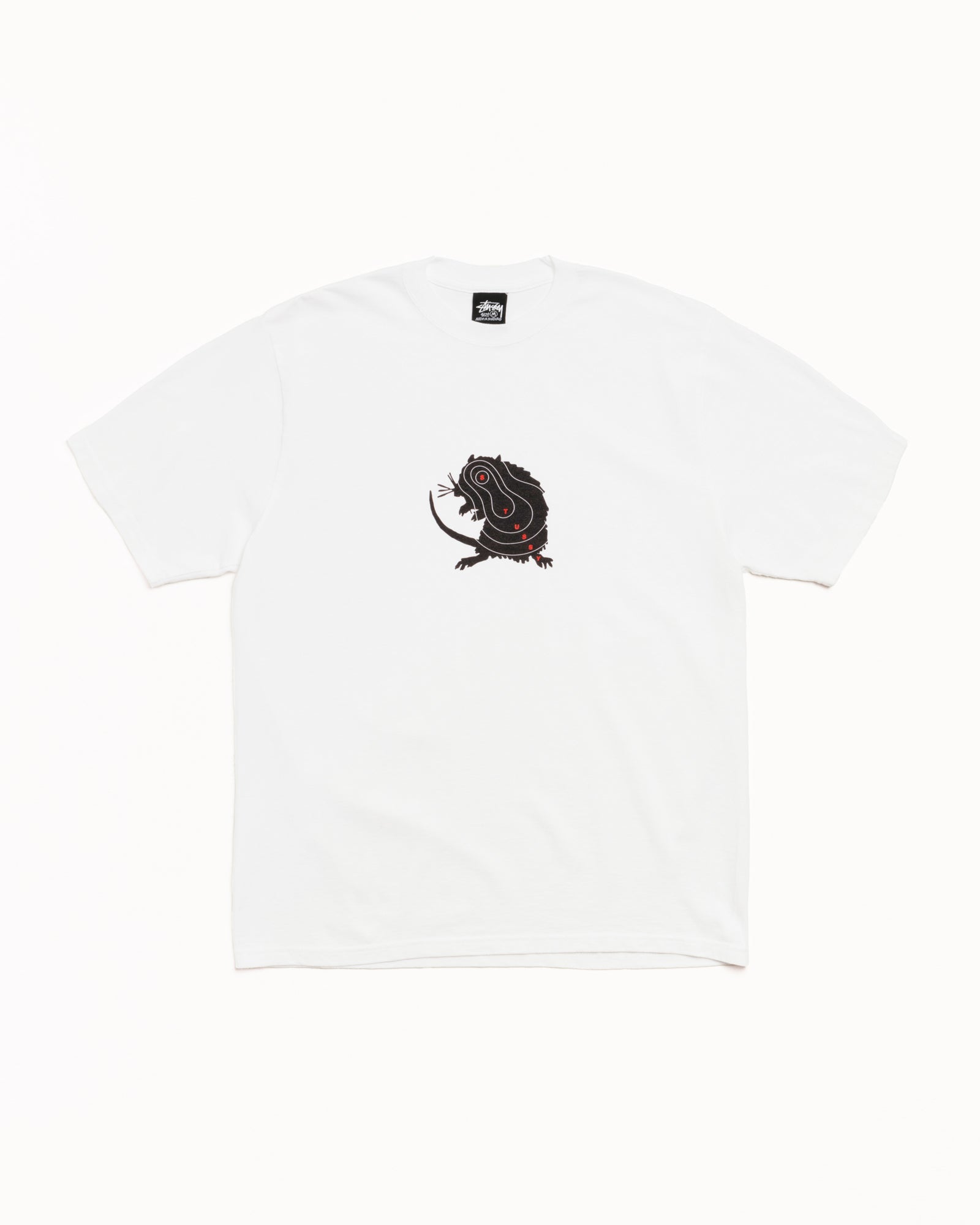 Long Range Tee Mens Short Sleeve In White
