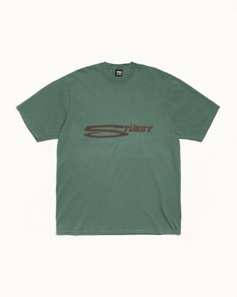 Stretch Pig. Dyed Tee Mens Short Sleeve In Pine