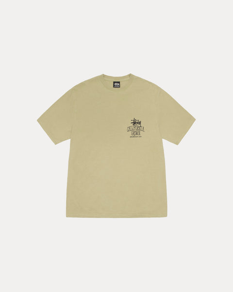 Cali Grown Pig. Dyed Tee Mens Short Sleeve In Elm