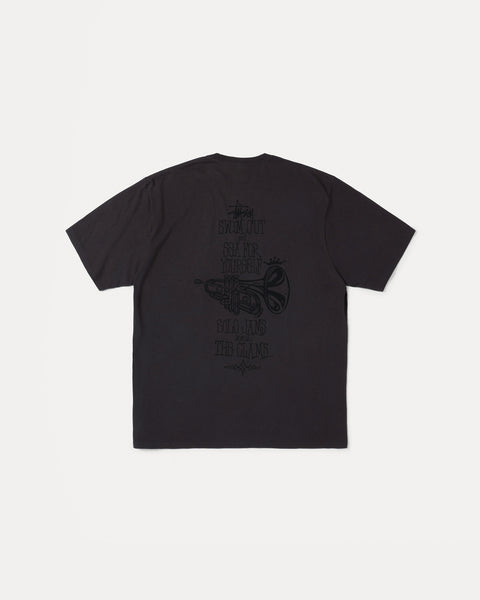 Swim Out Tee Pigment Dyed – Faded Black | Tees | Stüssy Korea
