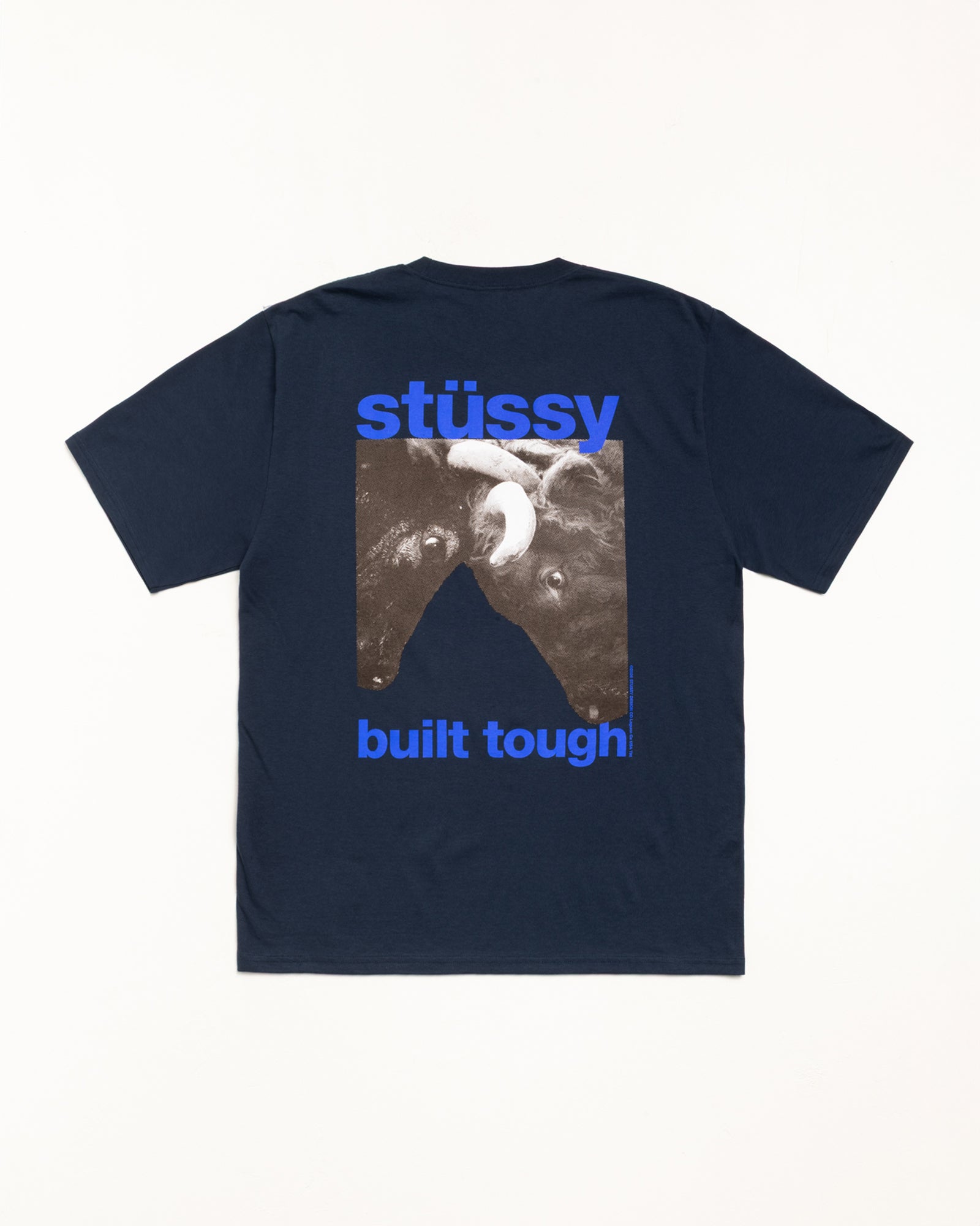 Built Tough Tee Mens Short Sleeve In Navy