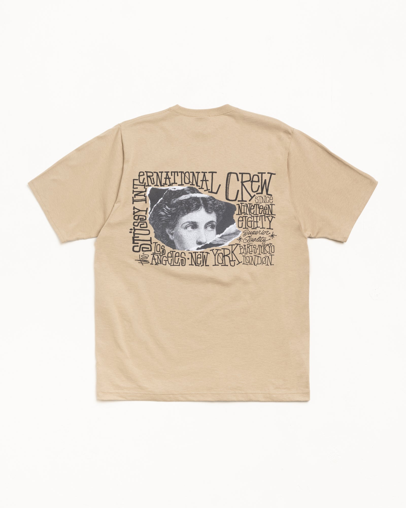 Victoria Tee Mens Short Sleeve In Khaki