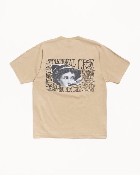 Victoria Tee Mens Short Sleeve In Khaki