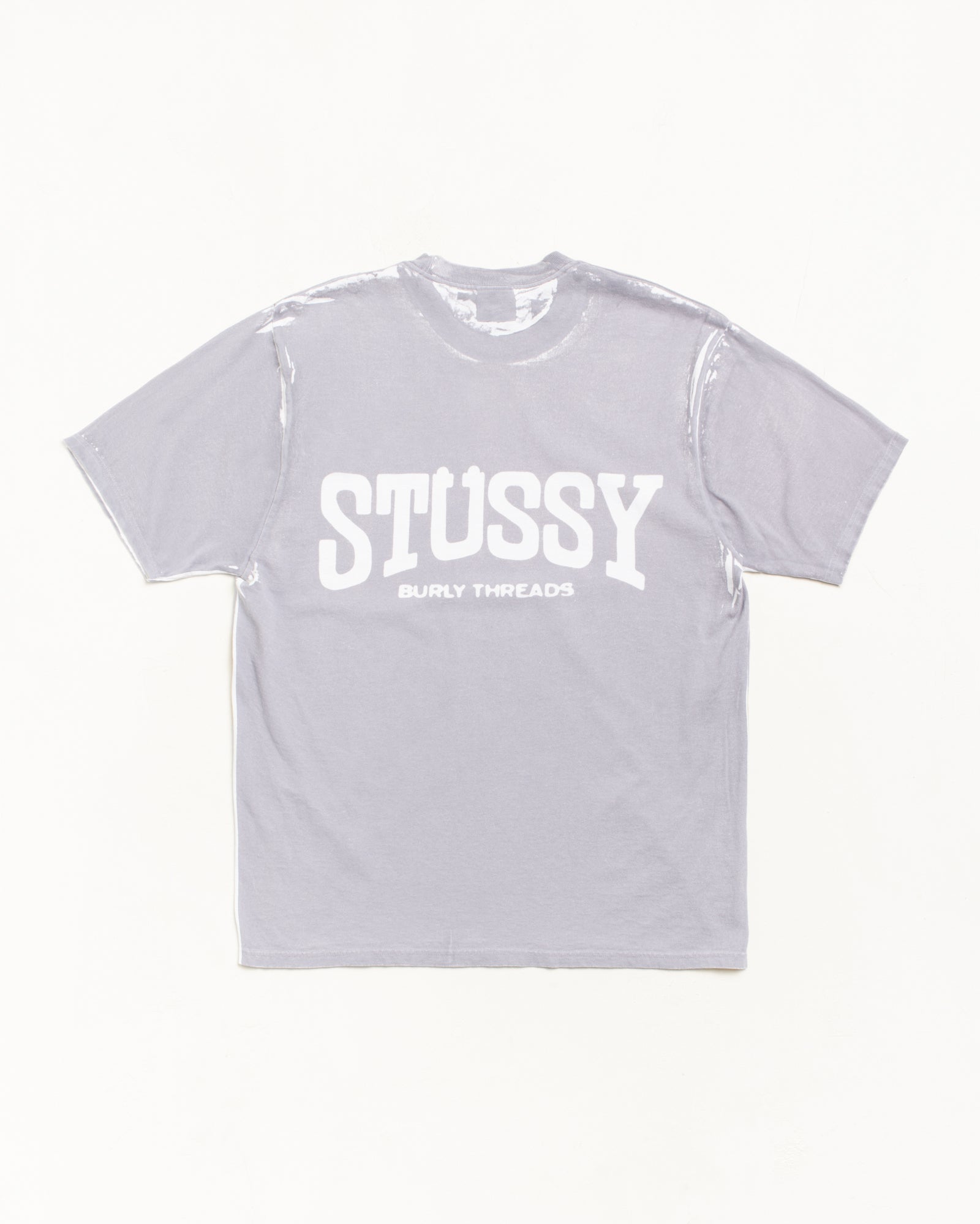 Burly Stone Washed Tee – White | Tees | Stüssy Korea