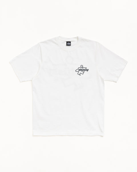 Surf Size Pig. Dyed Tee Mens Short Sleeve In Natural