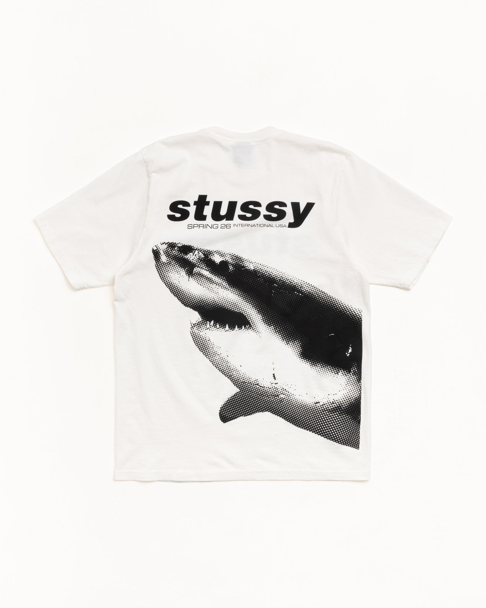 Shark Pig. Dyed Tee Mens Short Sleeve In Natural